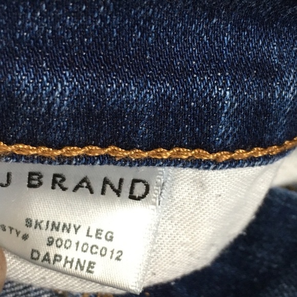 J Brand Daphne Skinny Leg Distressed Jeans - Picture 9 of 9